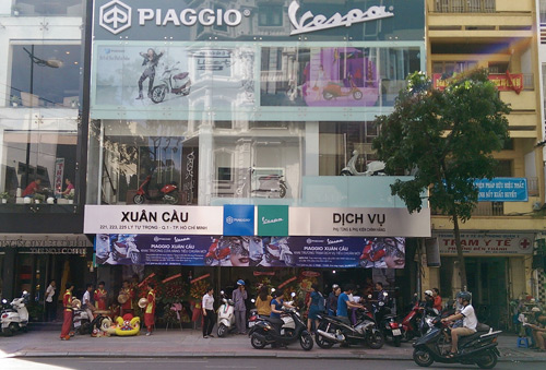 Ưu đãi dành tặng chủ thẻ Vietcombank tại hệ thống PIAGGIO Xuân Cầu